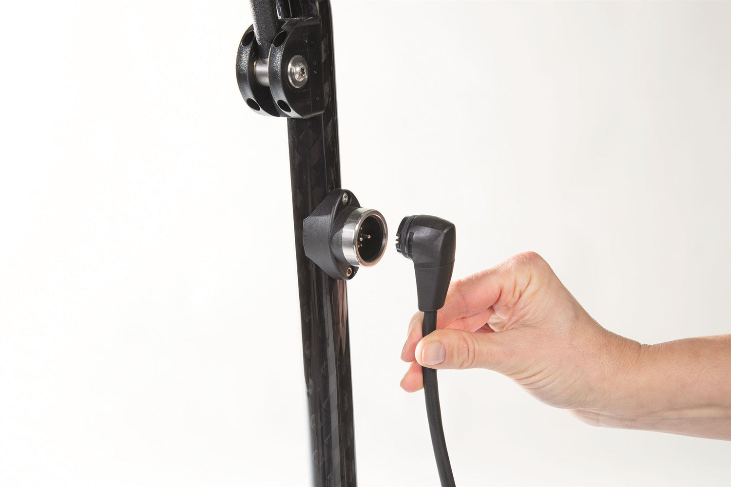 JuCad Elektro-Golftrolley CARBON TRAVEL 2.0 Schwarz-Grün